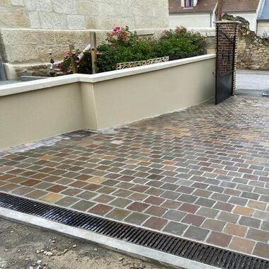 Moncourtois david entreprise maconnerie ravalement facade isolation pose pave descente garage 1